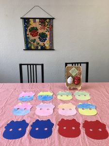 季節の飾り屋さん 開店前の様子